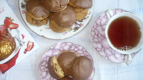 ароматное ореховое печенье