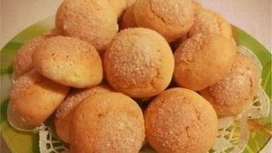 Рецепт быстрое песочное печенье к чаю