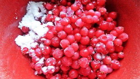 гречневое печенье с брусникой