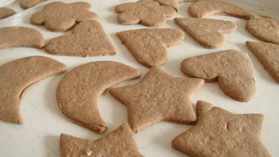 Рецепт имбирное печенье с темной мукой