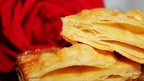 Рецепт Картофельное слоеное печенье с сыром