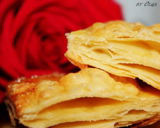 Картофельное слоеное печенье с сыром