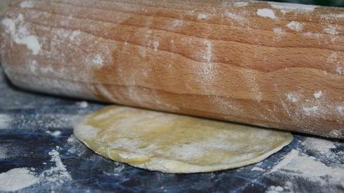 картофельное слоеное печенье с сыром