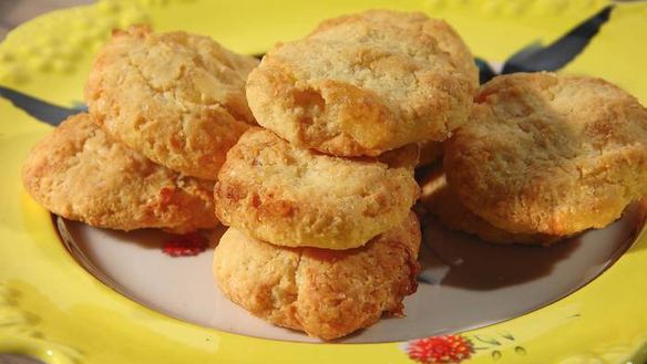 Рецепт Кокосовое печенье с ананасами