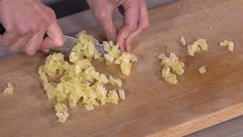 кокосовое печенье с ананасами