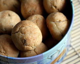 Кокосовое печенье с лавандой