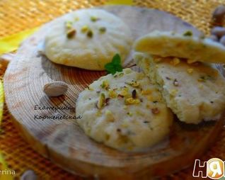 Лимонно-мятное печенье с помадкой