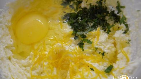 лимонно-мятное печенье с помадкой