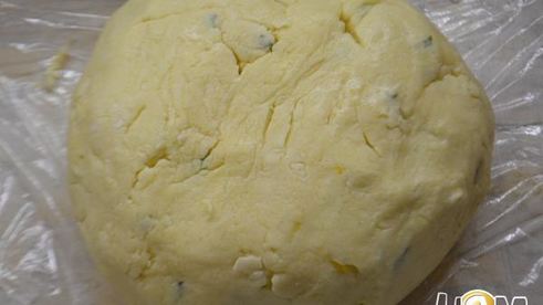 лимонно-мятное печенье с помадкой