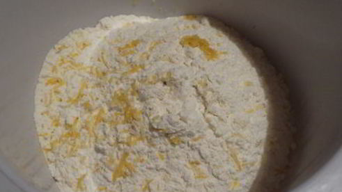 манное печенье с лимоном