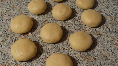 манное печенье с лимоном