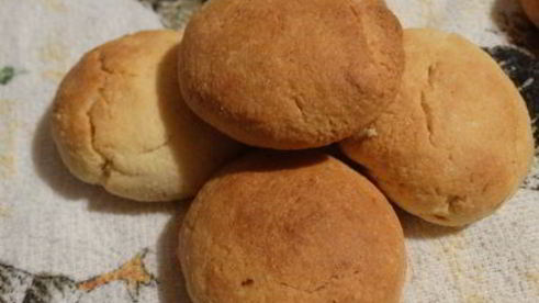 манное печенье с лимоном