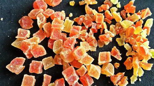 мягкое печенье с цукатами мишки