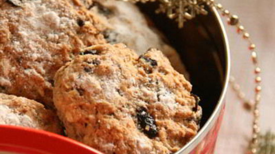 Рецепт новогоднее печенье с черносливом