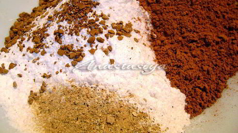 очень шоколадное печенье с трещинками