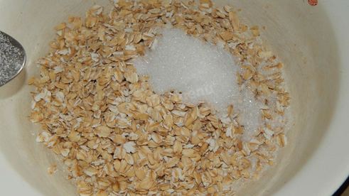 овсяное печенье без муки и масла