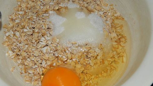 овсяное печенье без муки и масла