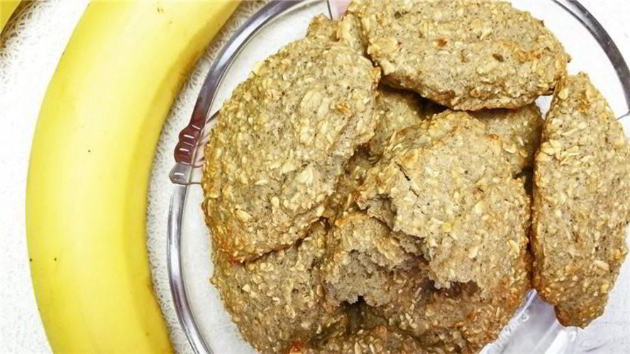 Рецепт овсяное печенье с бананом диетическое