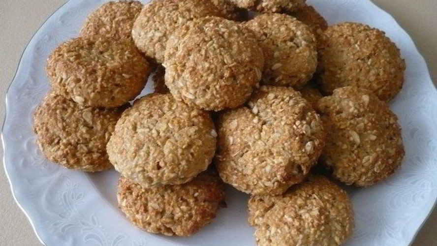 Рецепт овсяное печенье с творогом и бананом