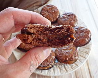 Печенье Брауни с начинкой