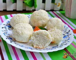 Печенье из кокосовой стружки в мультиварке