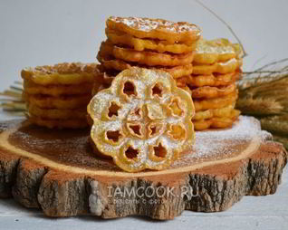 Печенье из жидкого теста