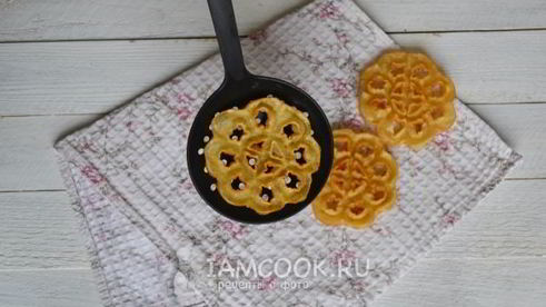 печенье из жидкого теста