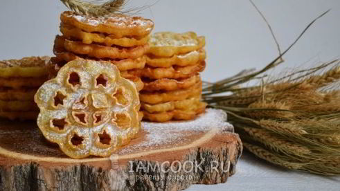 печенье из жидкого теста