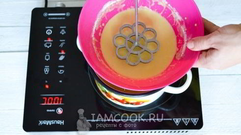 печенье из жидкого теста