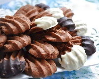 Печенье Кошачьи лапки с шоколадом