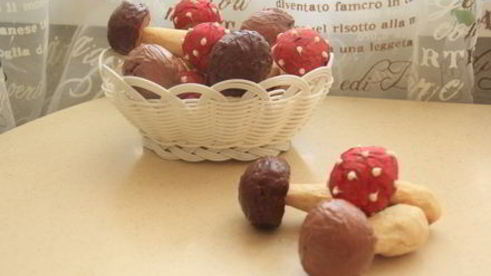 печенье лесные грибочки