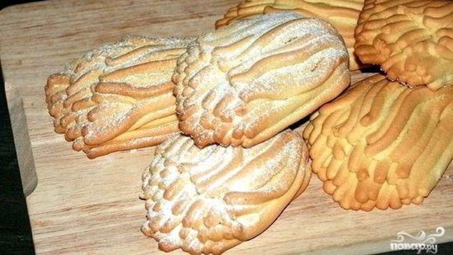 Рецепт печенье песочное через мясорубку