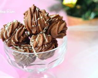 Печенье с кремом Шоколадный поцелуй