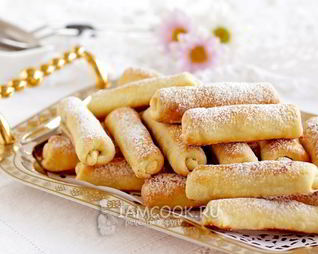 Печенье Сигареты с орехами