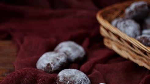 печенье снежки