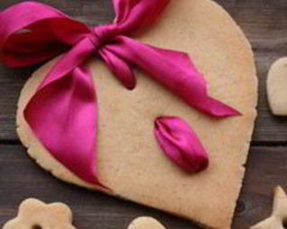 Печенье-валентинки