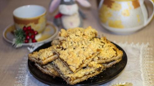 печенье венское с вареньем классическое