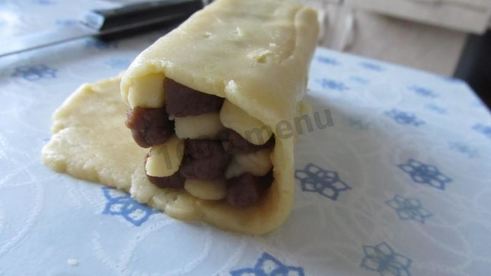 песочное печенье шоколадно-ванильное