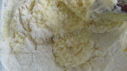 песочное печенье шоколадно-ванильное