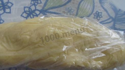 песочное печенье шоколадно-ванильное