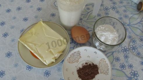 песочное печенье шоколадно-ванильное