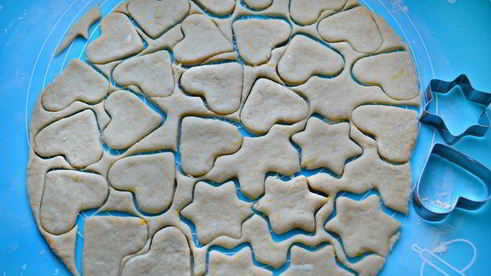 постное печенье на рассоле