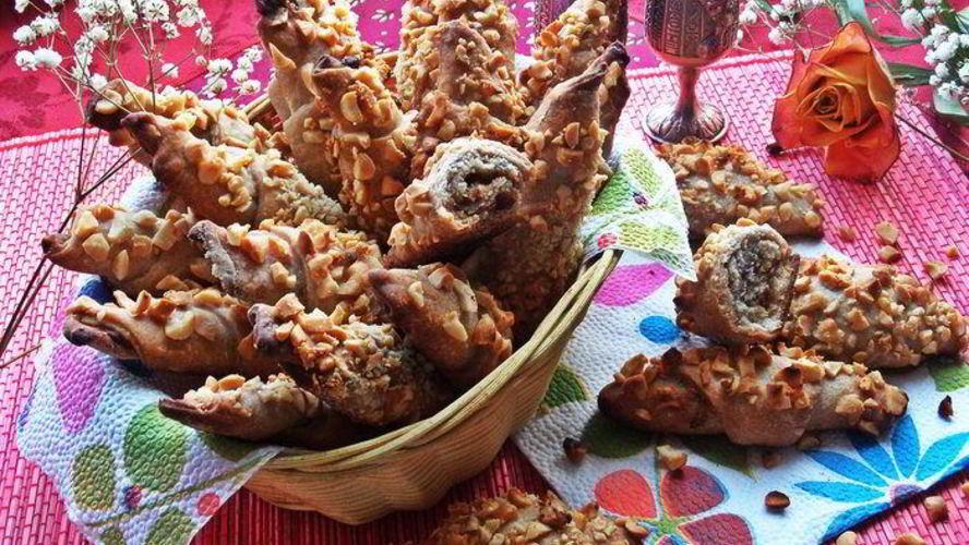 Рецепт постные рогалики на яблочном соке