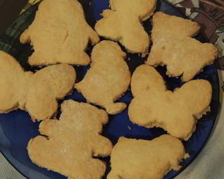 Простое кокосовое печенье