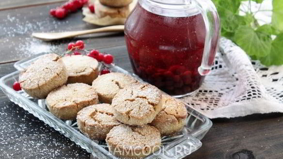 Рецепт Рассыпчатое овсяное печенье