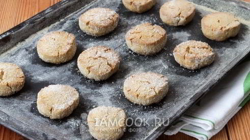 рассыпчатое овсяное печенье