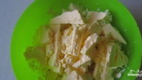 рогалики из творожного теста с начинкой