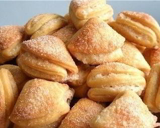 Сахарное творожное печенье