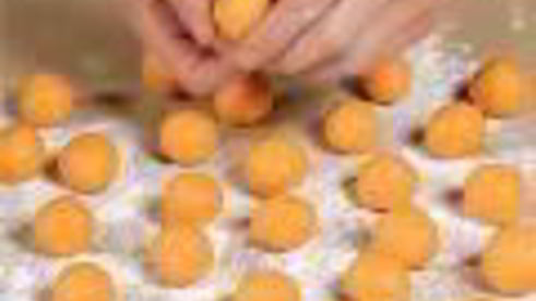 сырное печенье с грецкими орехами