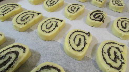 сырное печенье с маслинами и ароматом лимона